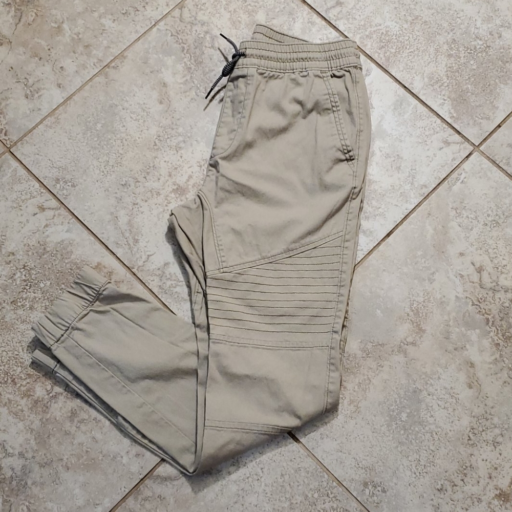 Mens Khaki Joggers size Medium